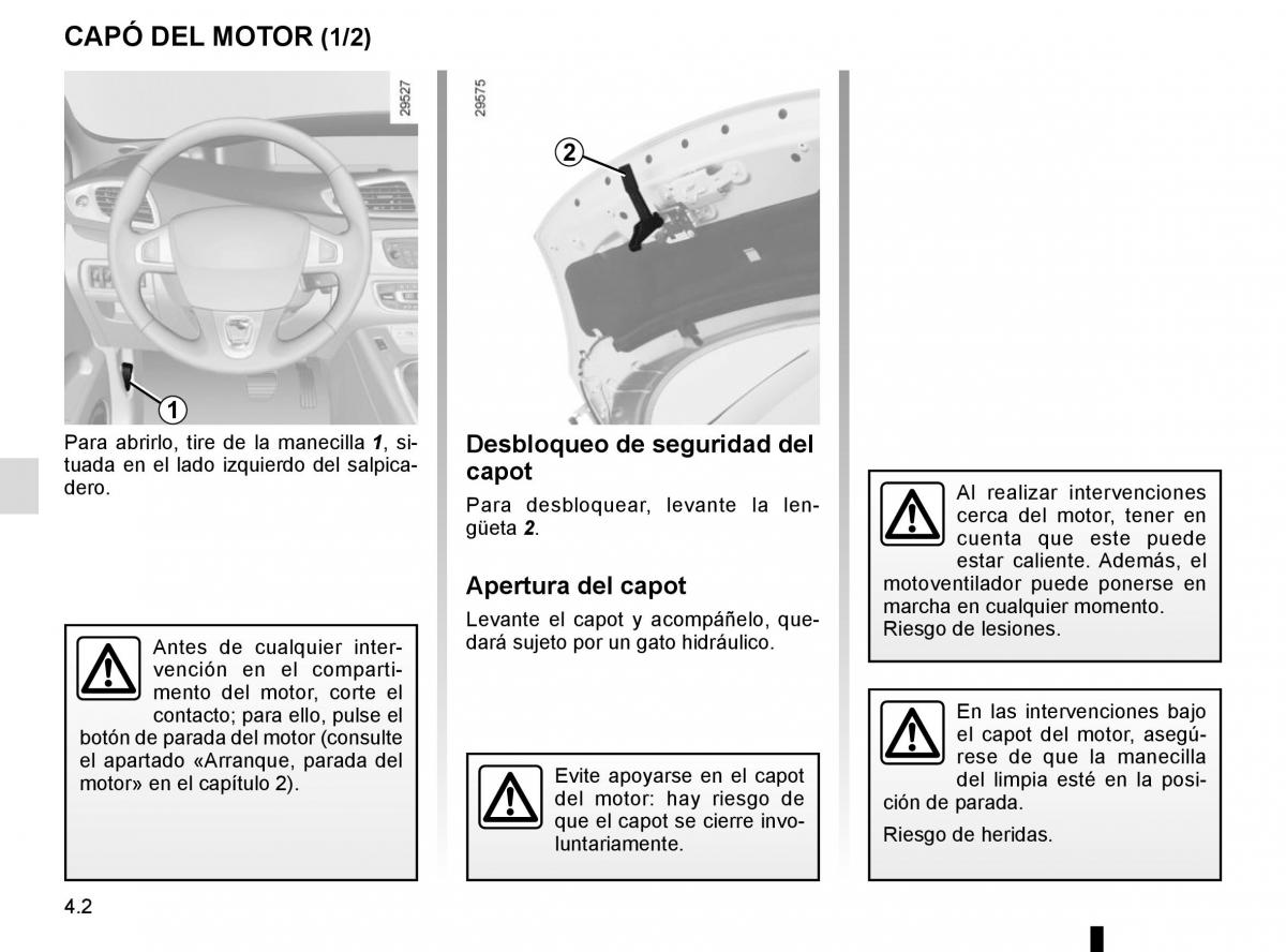 Renault Scenic III 3 manual del propietario / page 184