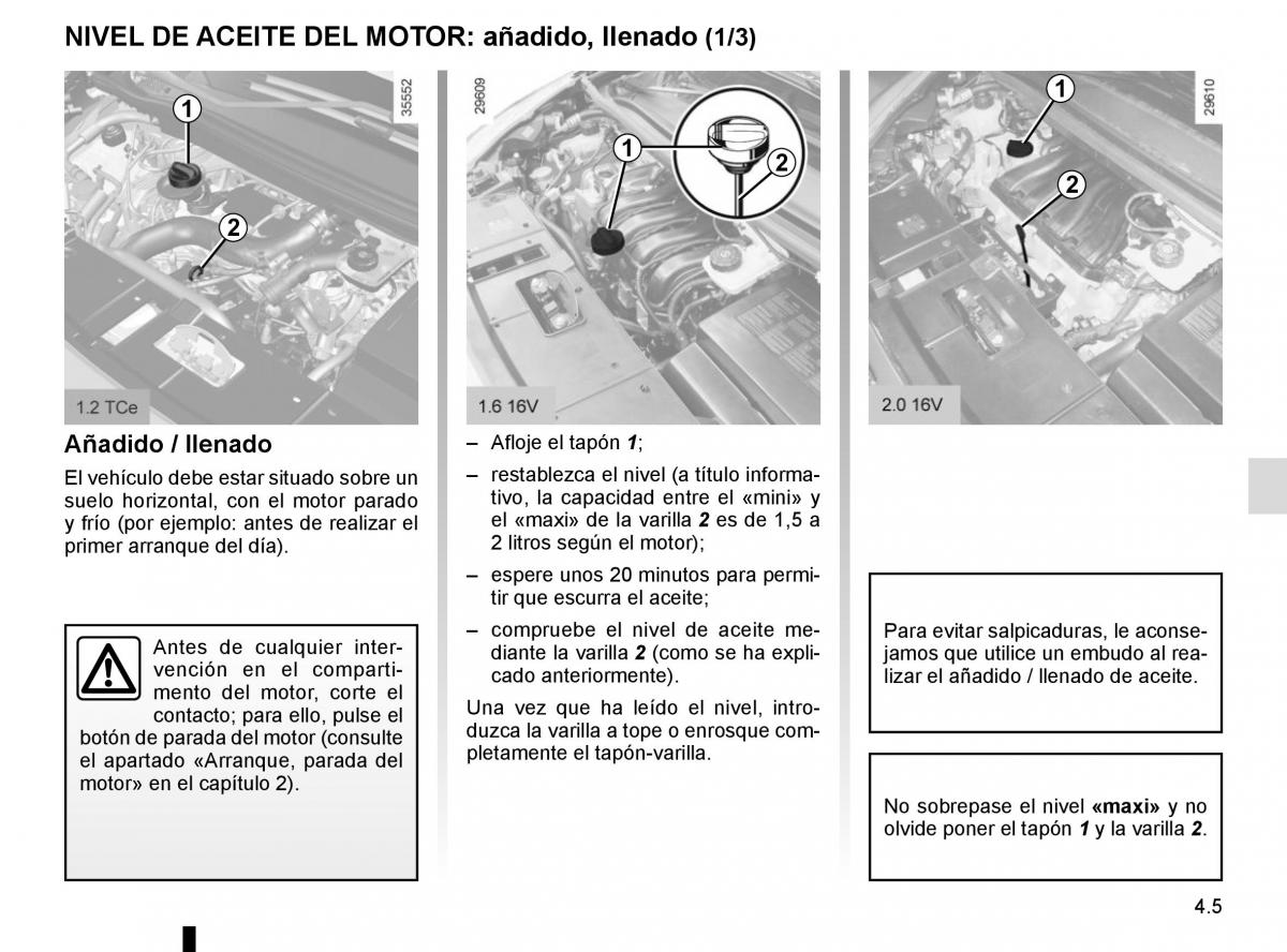 Renault Scenic III 3 manual del propietario / page 187