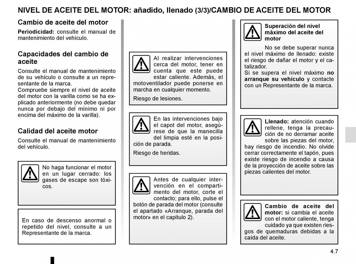 Renault Scenic III 3 manual del propietario / page 189