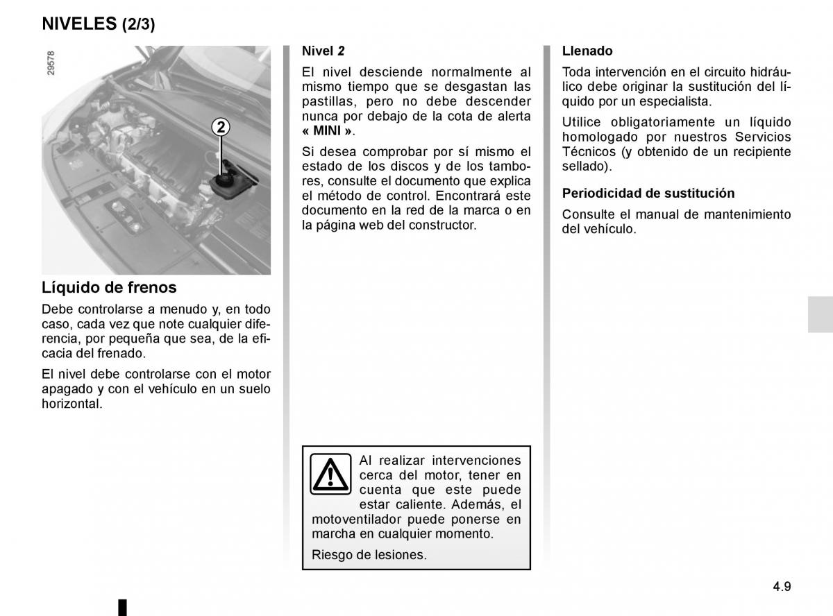 Renault Scenic III 3 manual del propietario / page 191