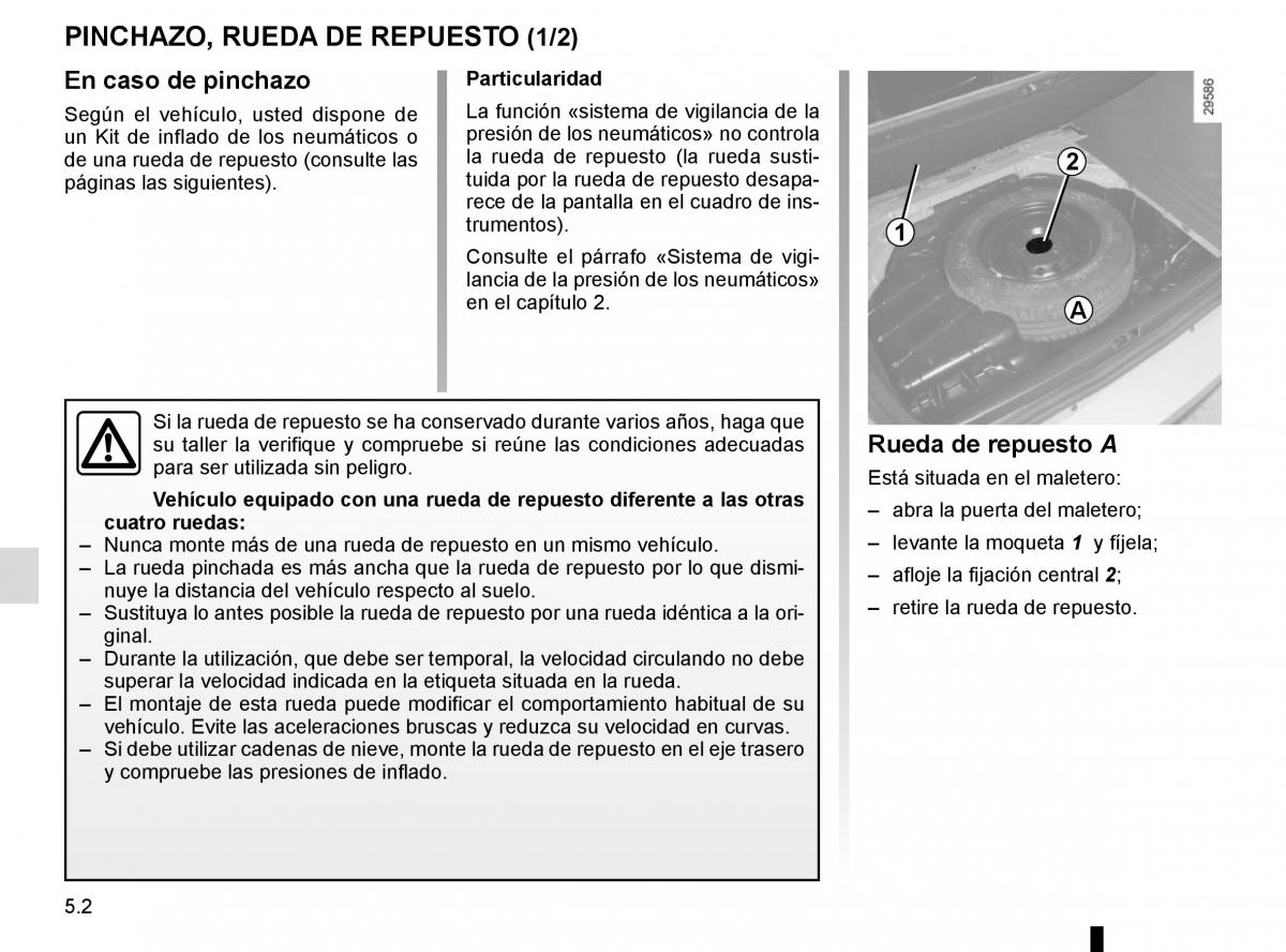 Renault Scenic III 3 manual del propietario / page 202