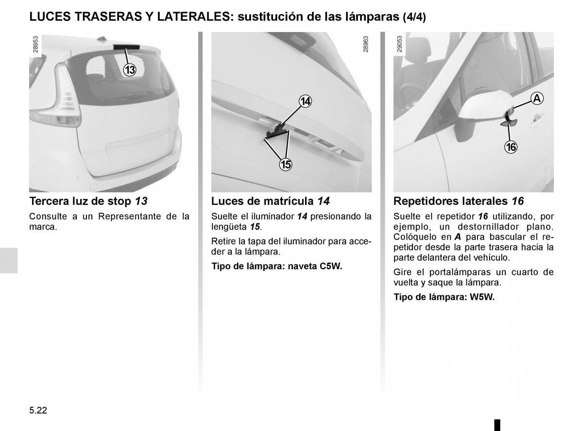 Renault Scenic III 3 manual del propietario / page 222