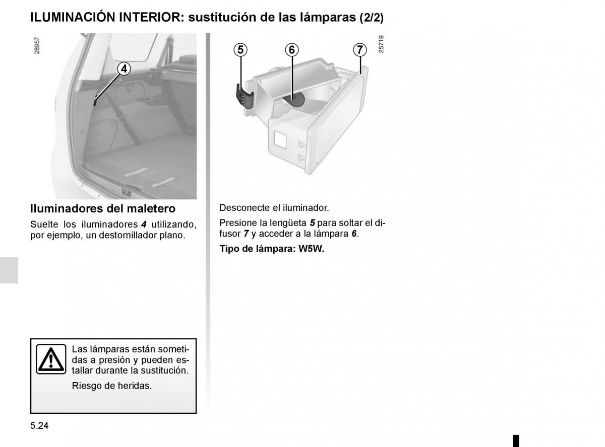 Renault Scenic III 3 manual del propietario / page 224