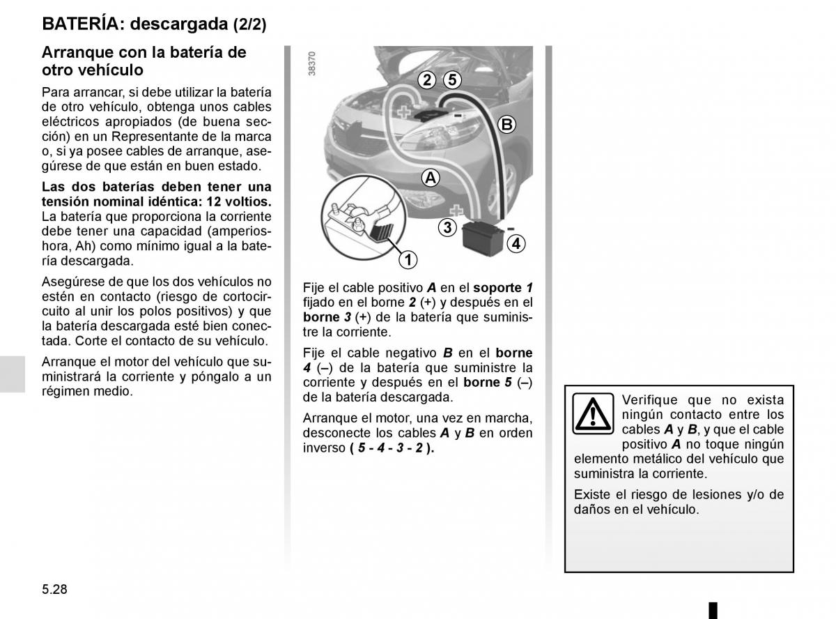 Renault Scenic III 3 manual del propietario / page 228