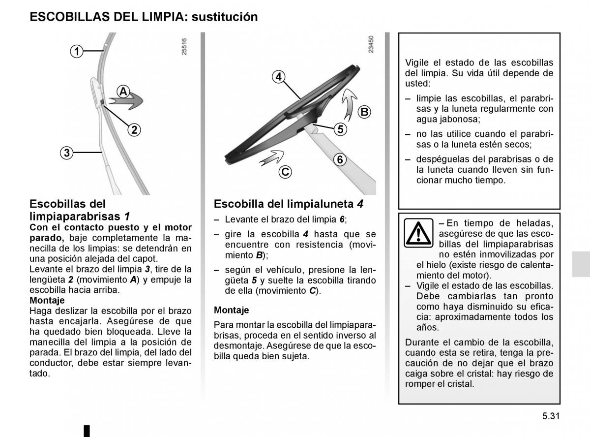 Renault Scenic III 3 manual del propietario / page 231