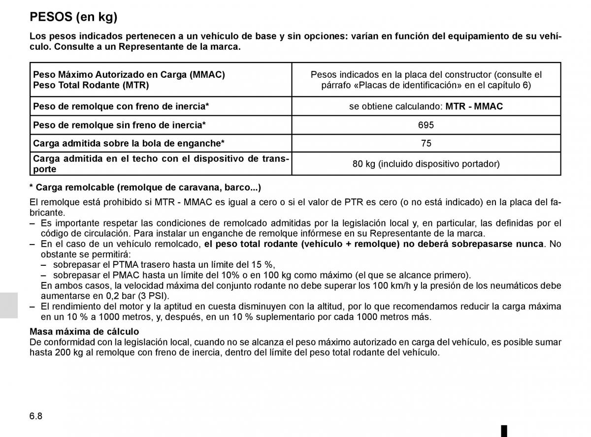 Renault Scenic III 3 manual del propietario / page 248