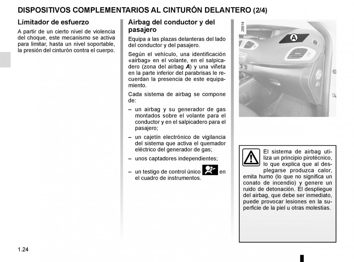 Renault Scenic III 3 manual del propietario / page 30