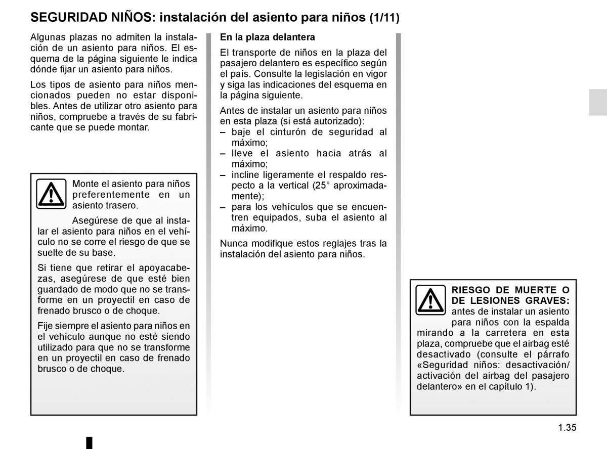 Renault Scenic III 3 manual del propietario / page 41