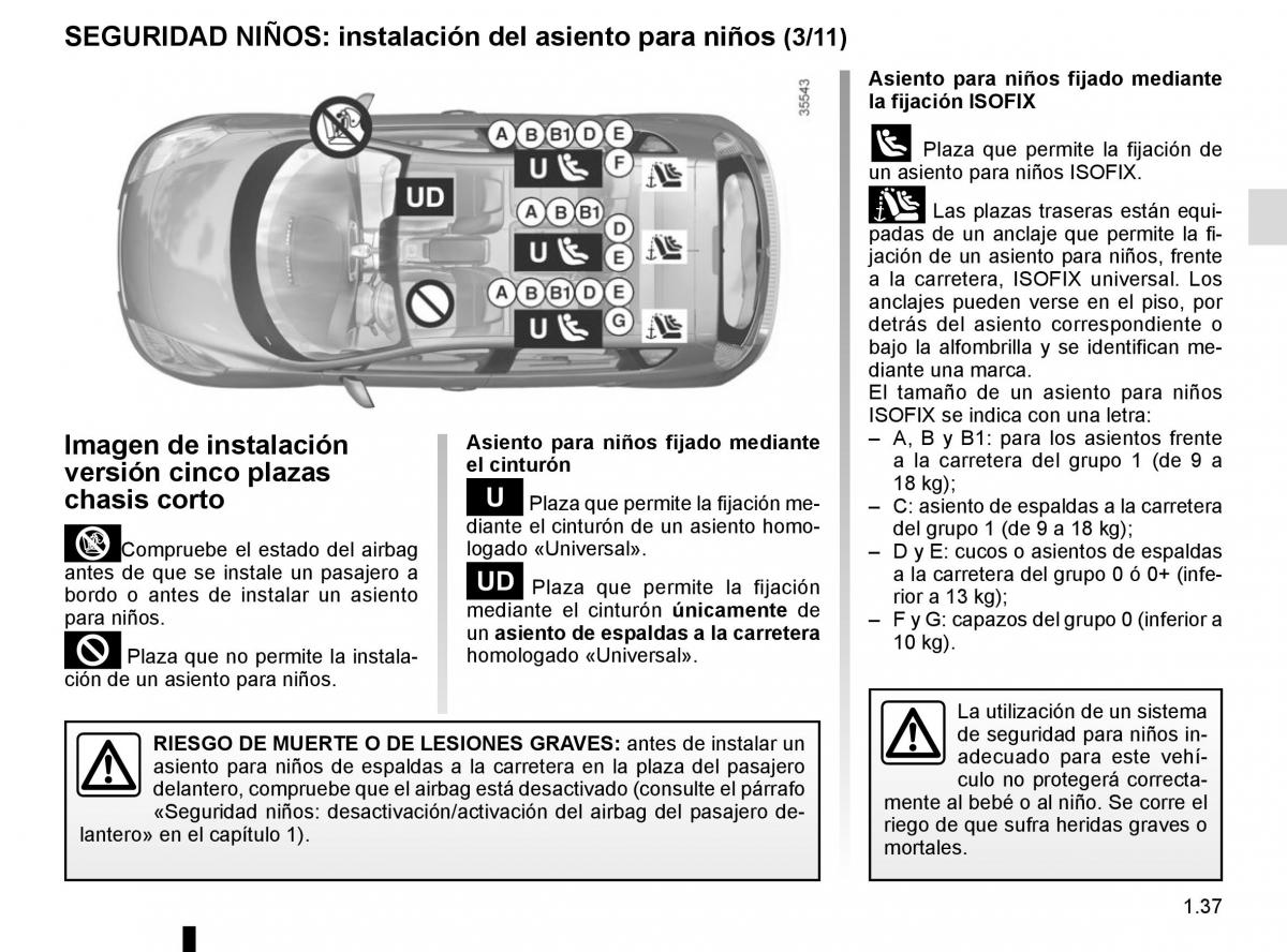 Renault Scenic III 3 manual del propietario / page 43