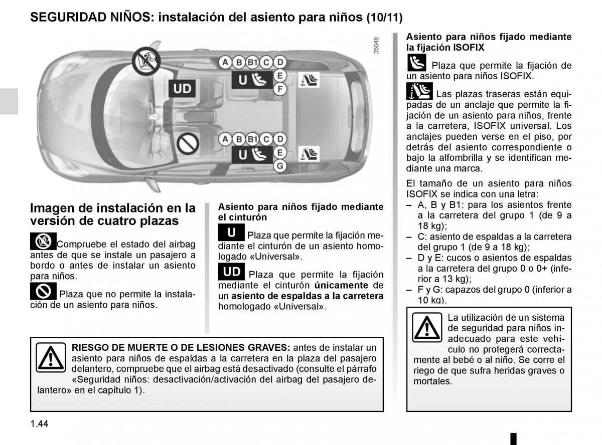 Renault Scenic III 3 manual del propietario / page 50