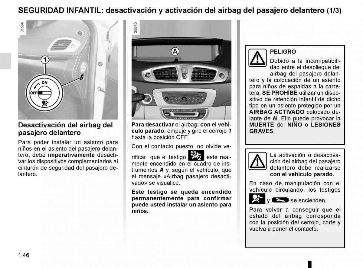 Renault Scenic III 3 manual del propietario / page 52