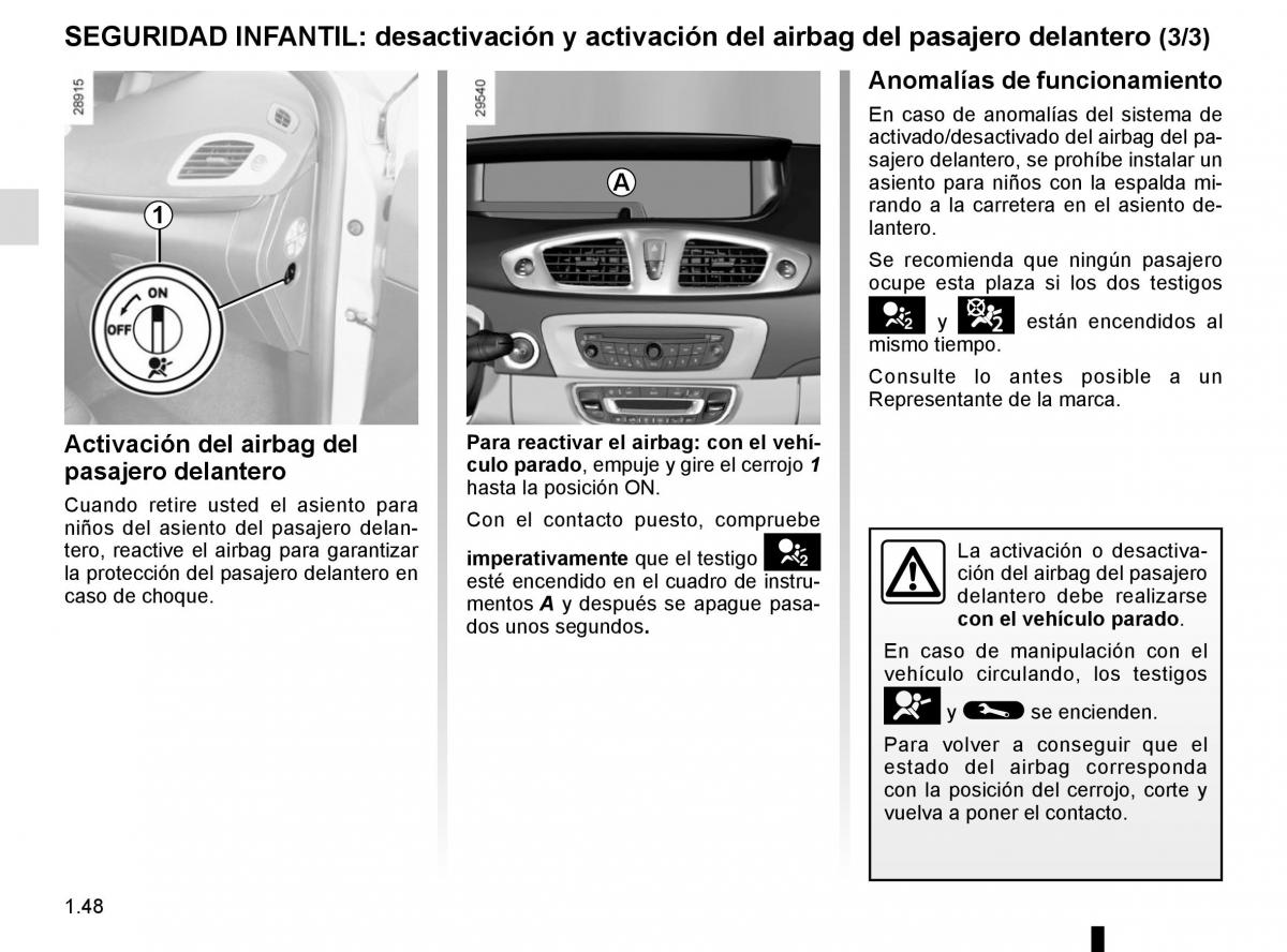 Renault Scenic III 3 manual del propietario / page 54