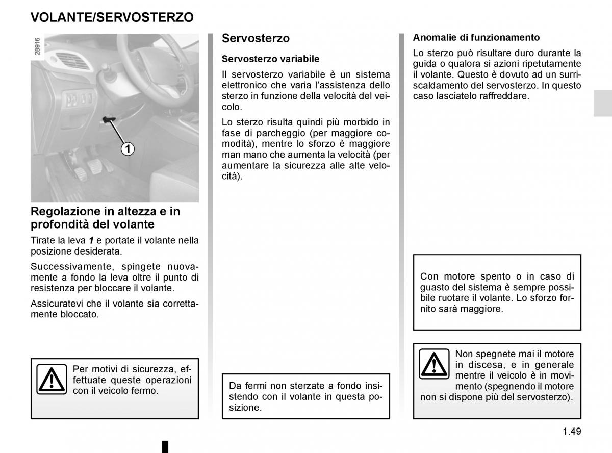 Renault Scenic III 3 manuale del proprietario / page 55