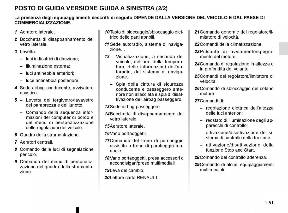 Renault Scenic III 3 manuale del proprietario / page 57