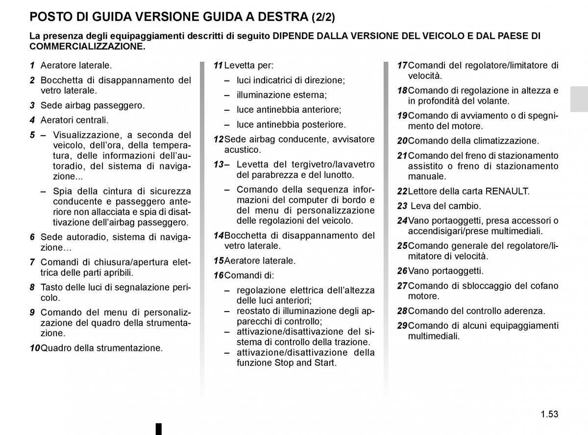 Renault Scenic III 3 manuale del proprietario / page 59