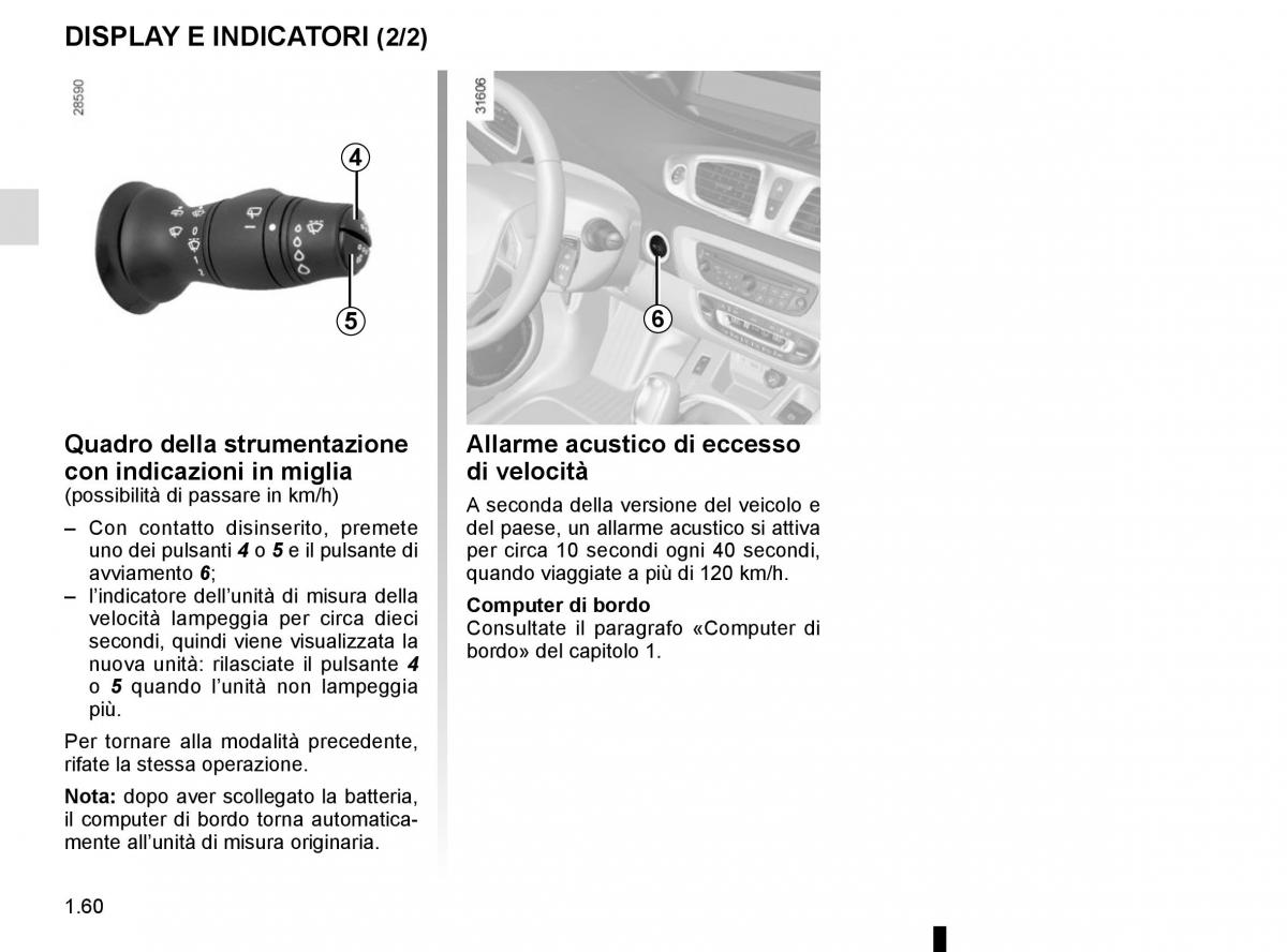 Renault Scenic III 3 manuale del proprietario / page 66