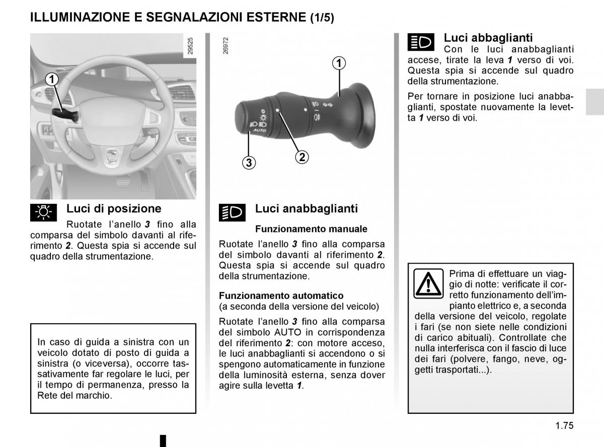 Renault Scenic III 3 manuale del proprietario / page 81