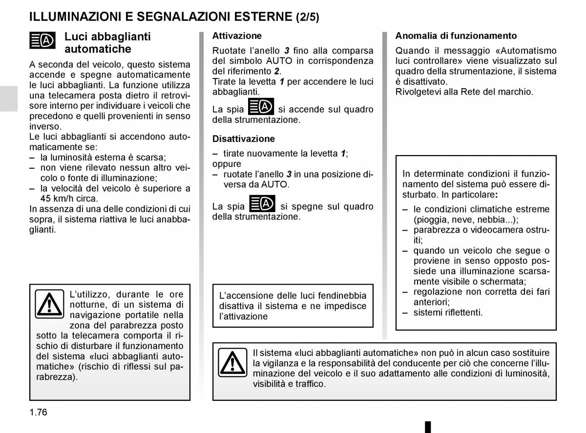 Renault Scenic III 3 manuale del proprietario / page 82