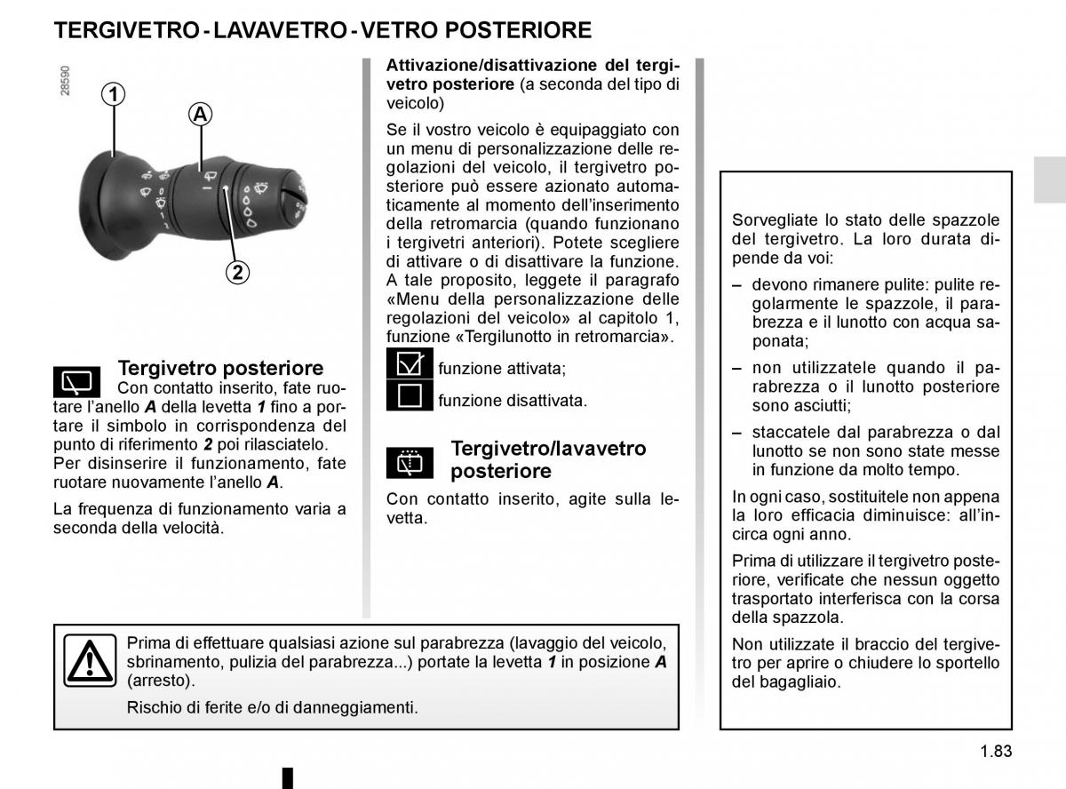 Renault Scenic III 3 manuale del proprietario / page 89