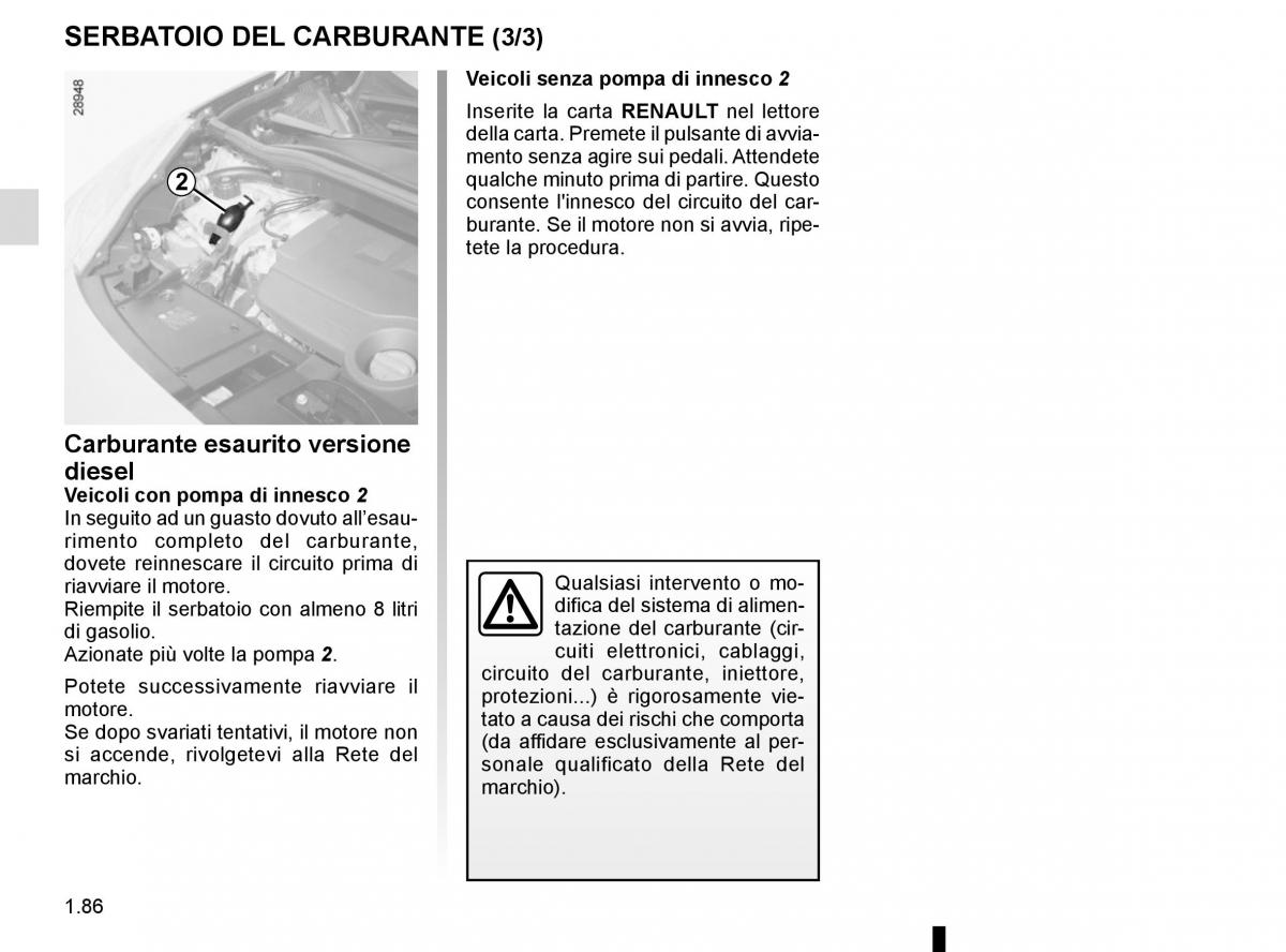 Renault Scenic III 3 manuale del proprietario / page 92