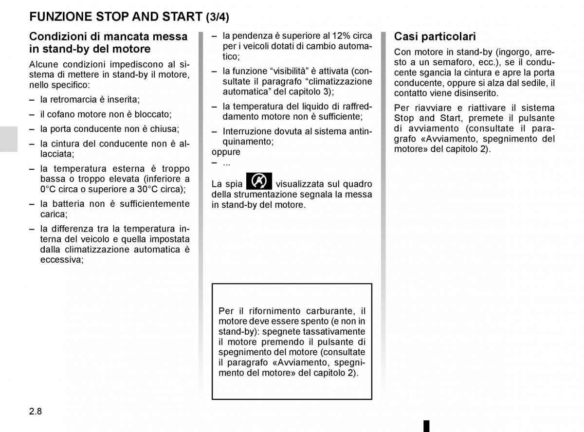 Renault Scenic III 3 manuale del proprietario / page 100