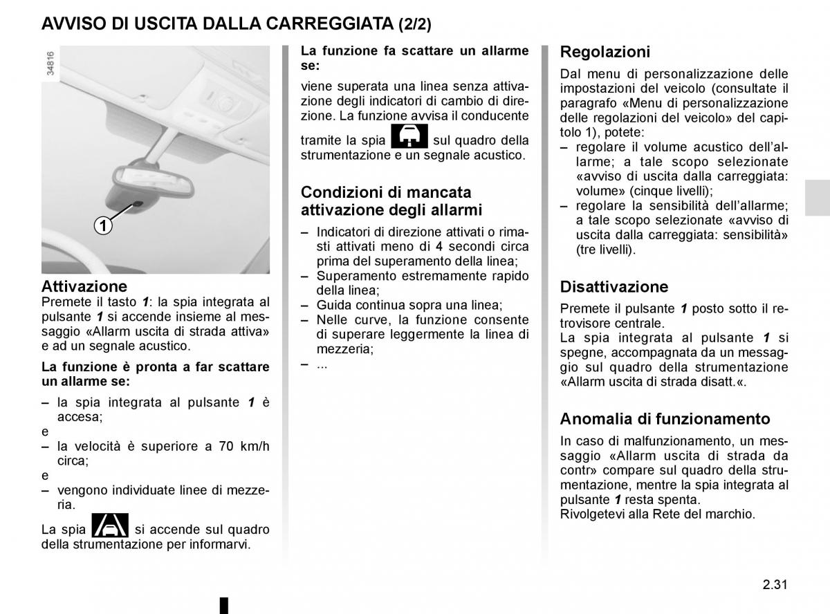 Renault Scenic III 3 manuale del proprietario / page 123