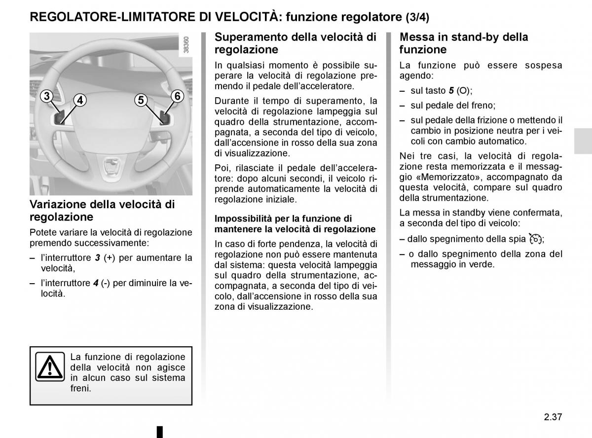 Renault Scenic III 3 manuale del proprietario / page 129