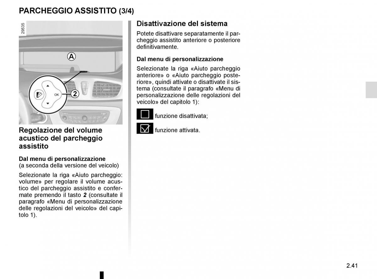 Renault Scenic III 3 manuale del proprietario / page 133