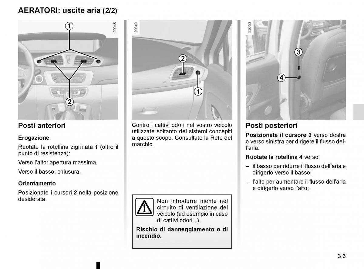 Renault Scenic III 3 manuale del proprietario / page 143