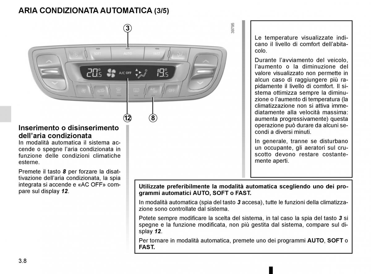 Renault Scenic III 3 manuale del proprietario / page 148