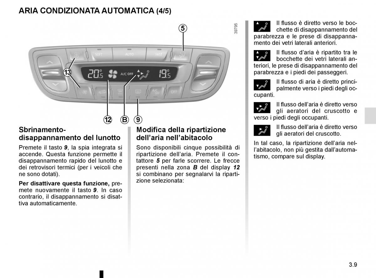 Renault Scenic III 3 manuale del proprietario / page 149