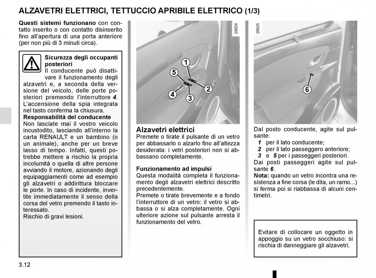 Renault Scenic III 3 manuale del proprietario / page 152