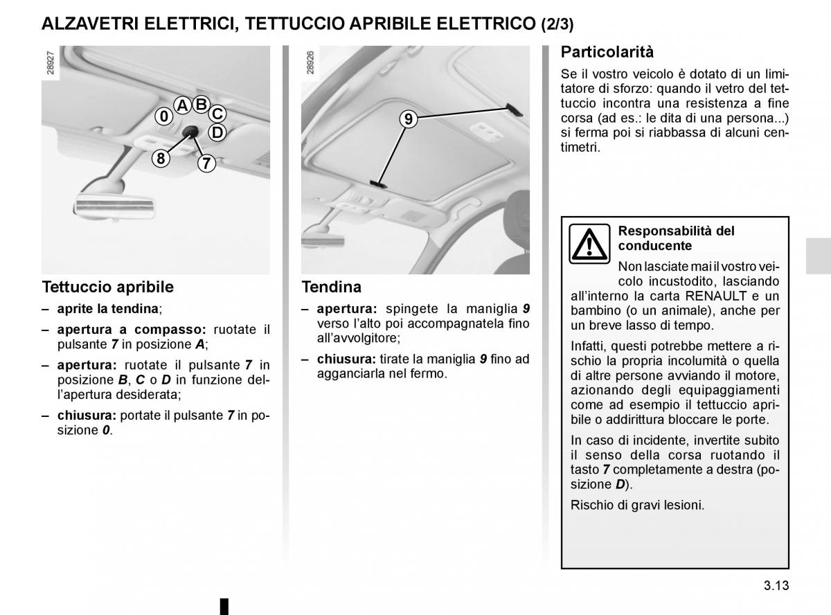 Renault Scenic III 3 manuale del proprietario / page 153