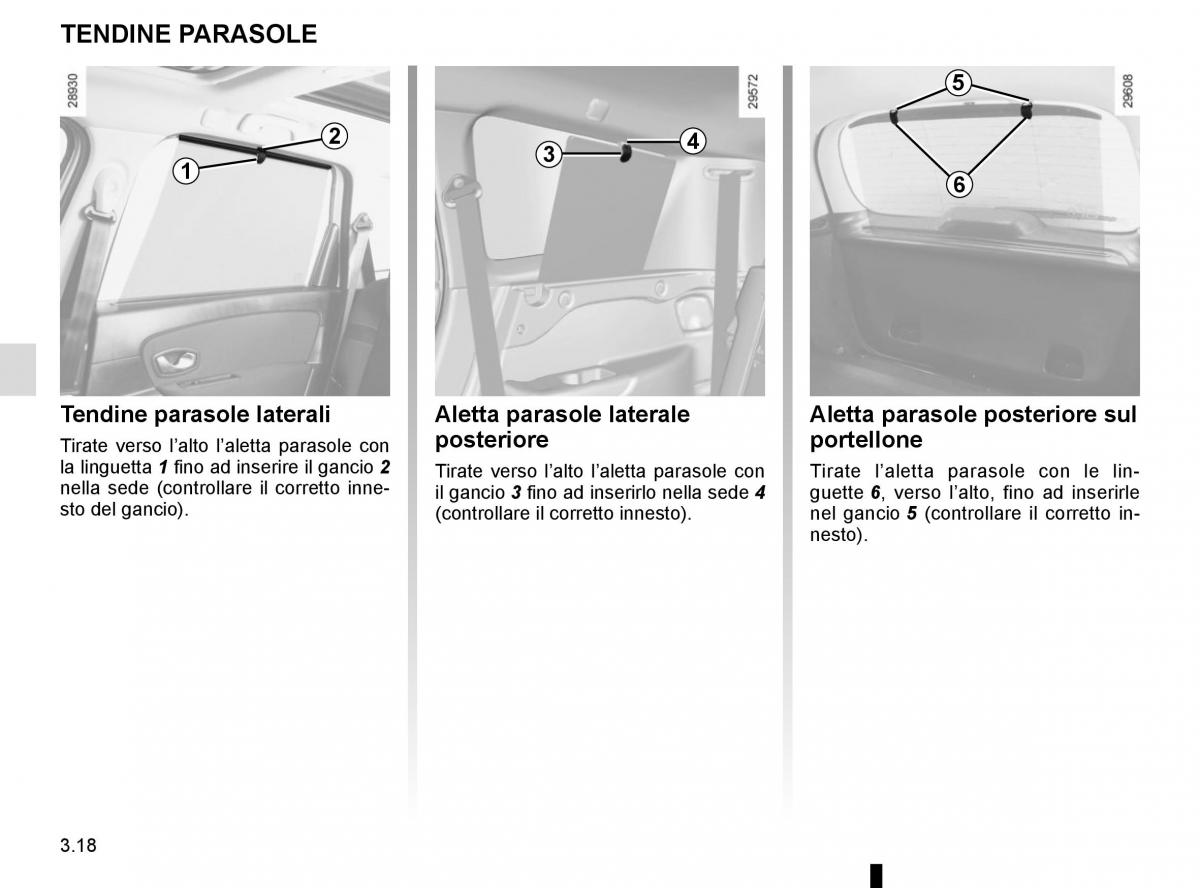 Renault Scenic III 3 manuale del proprietario / page 158