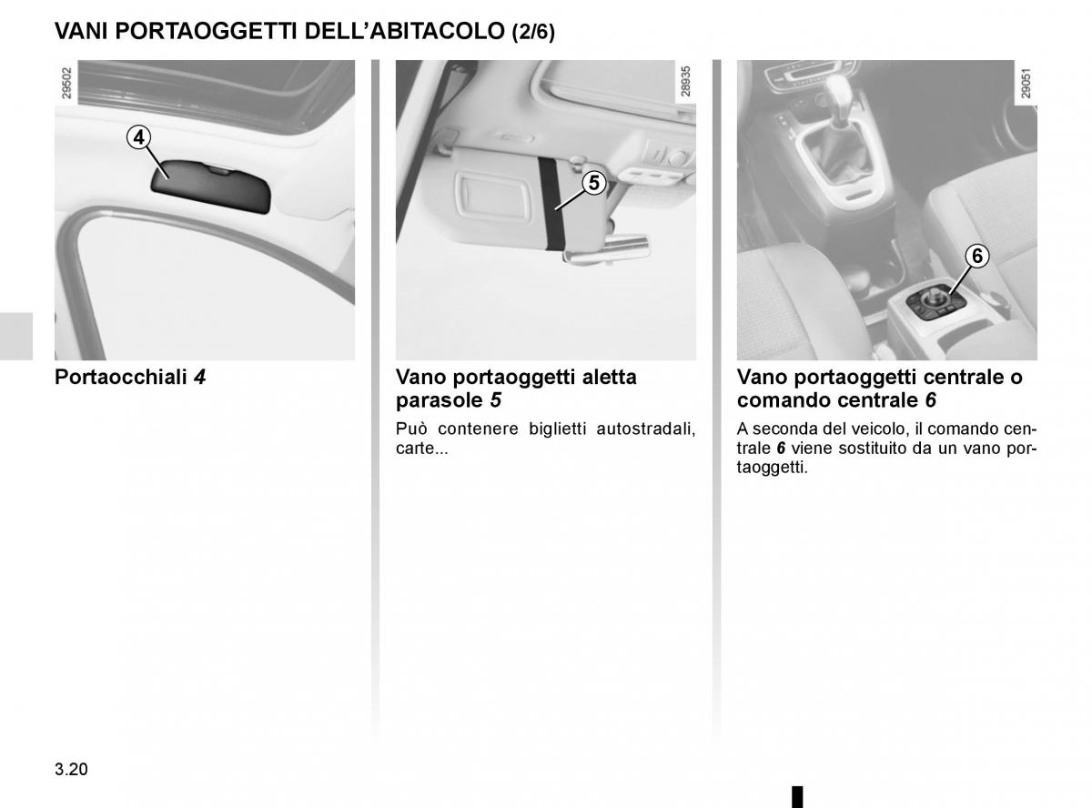 Renault Scenic III 3 manuale del proprietario / page 160