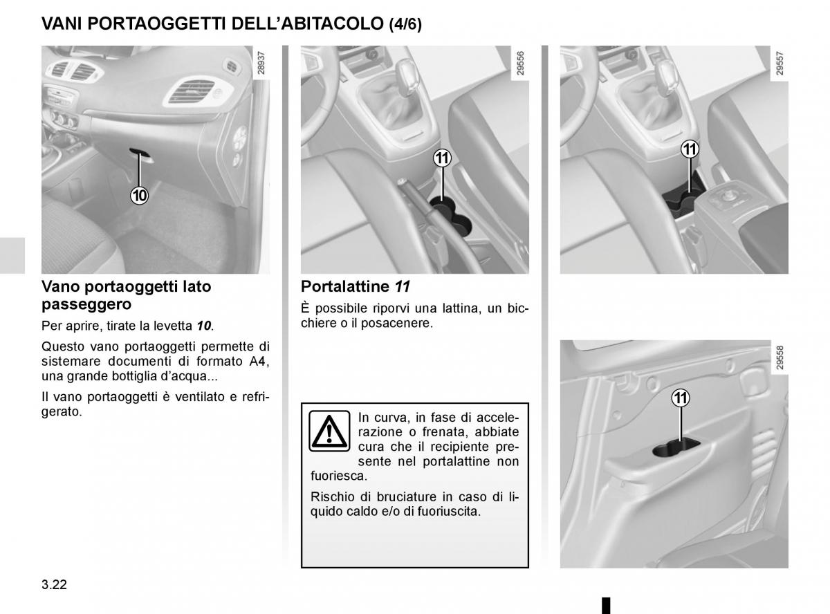 Renault Scenic III 3 manuale del proprietario / page 162