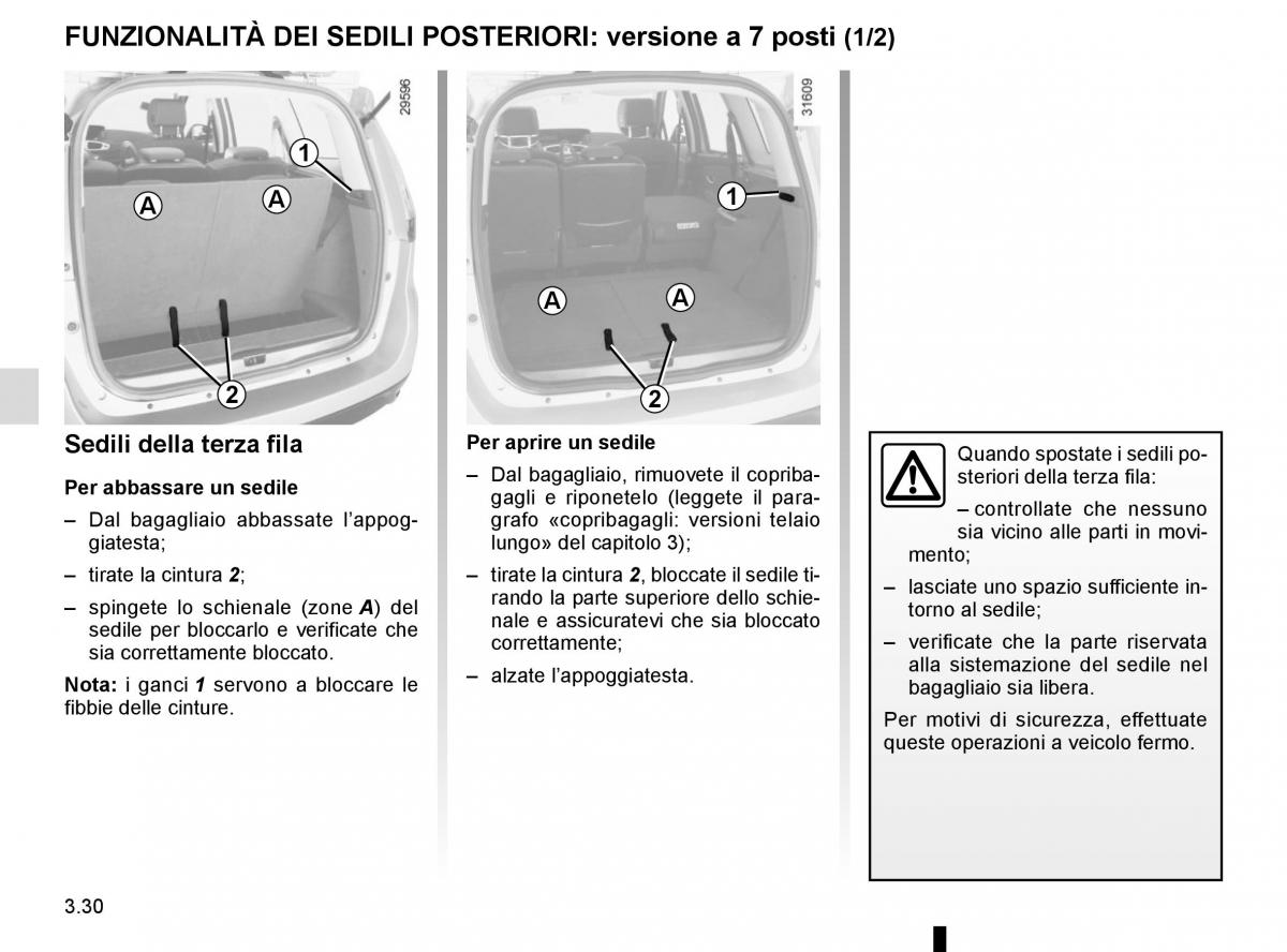 Renault Scenic III 3 manuale del proprietario / page 170