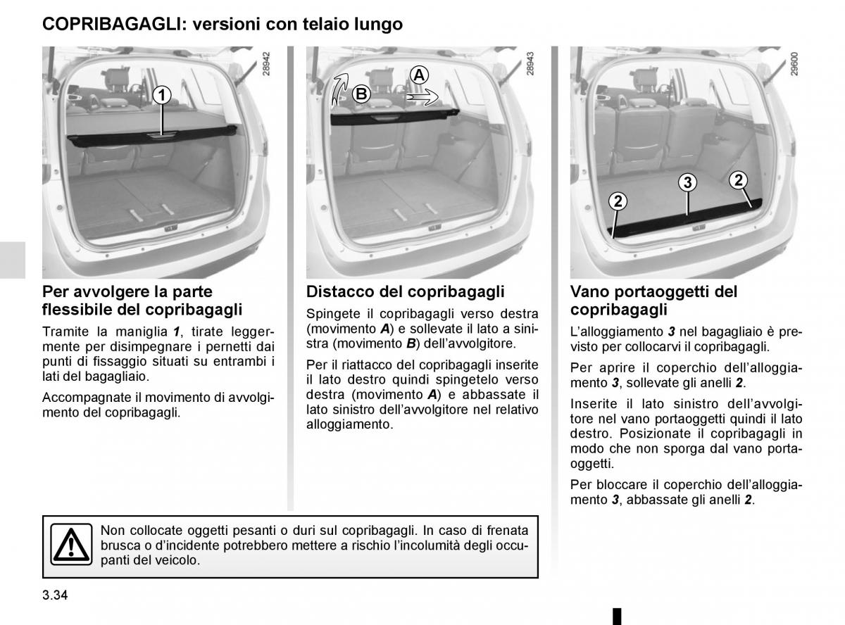 Renault Scenic III 3 manuale del proprietario / page 174