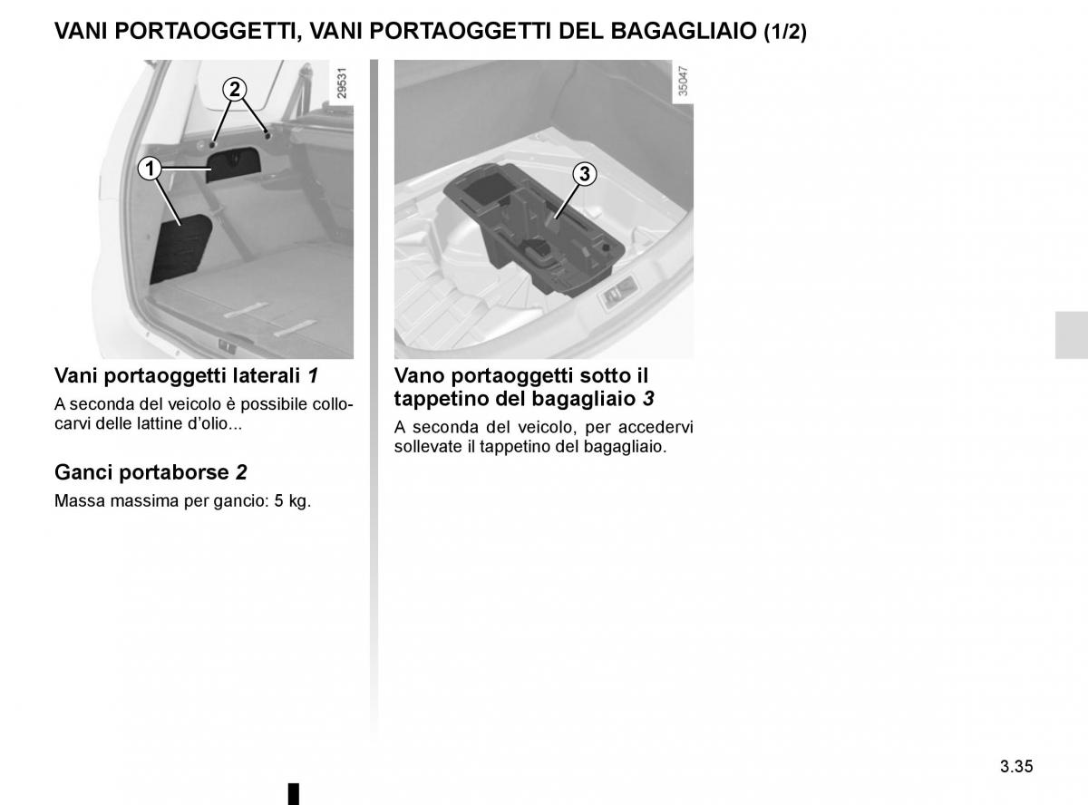 Renault Scenic III 3 manuale del proprietario / page 175