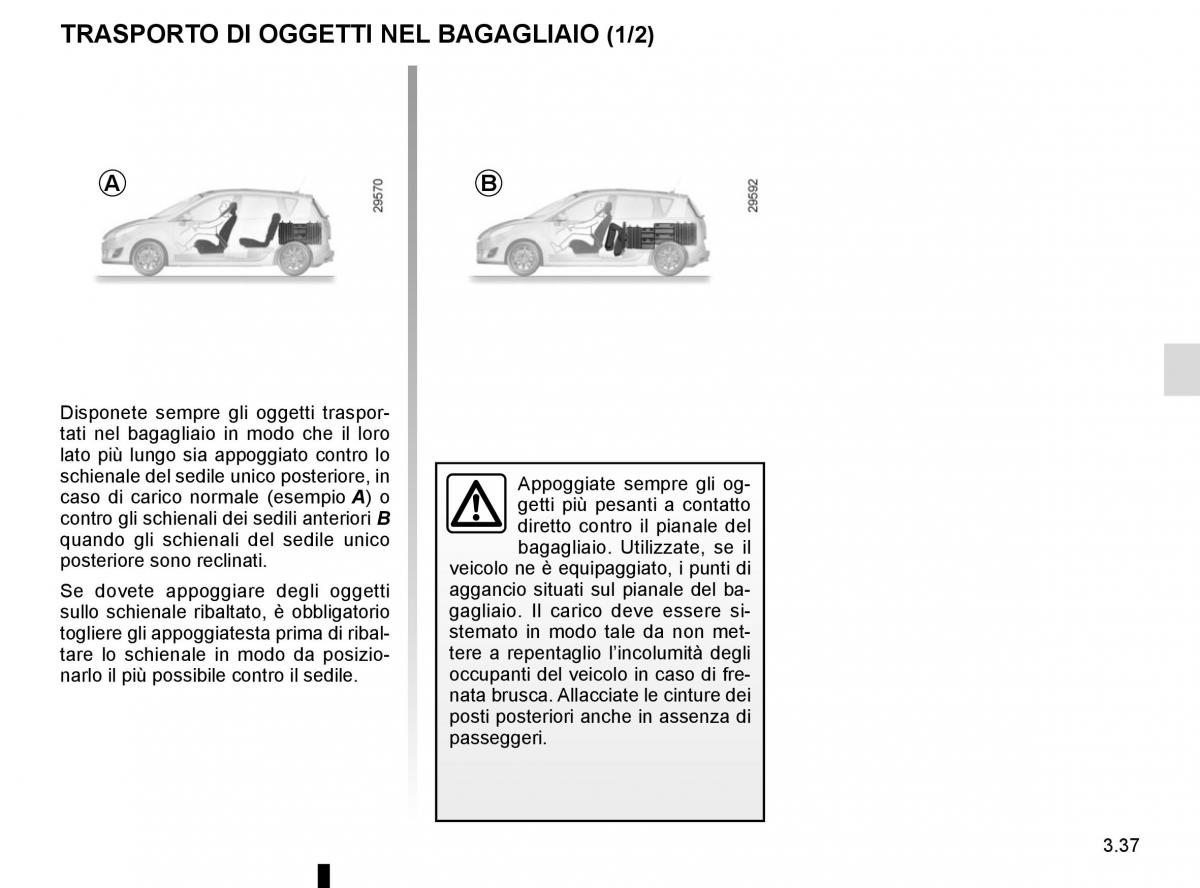 Renault Scenic III 3 manuale del proprietario / page 177