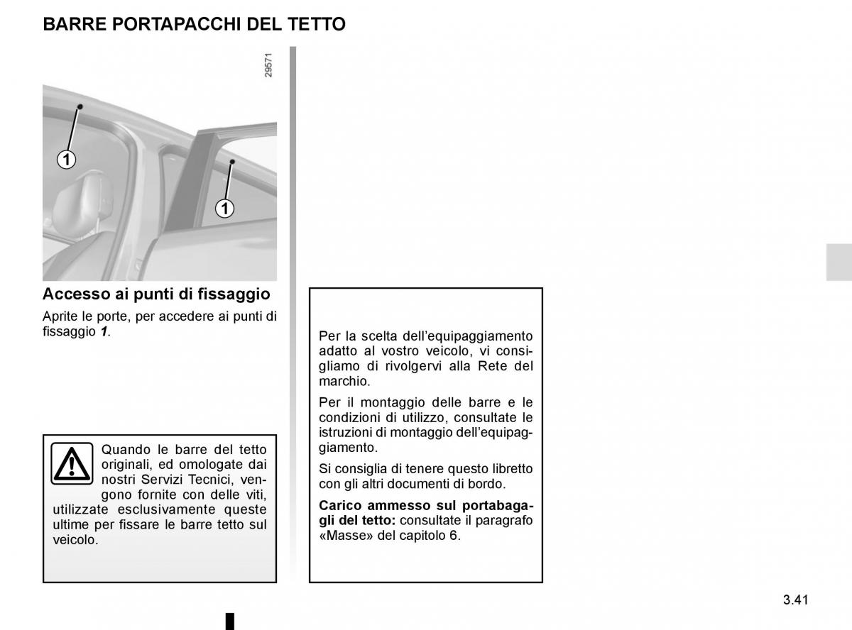 Renault Scenic III 3 manuale del proprietario / page 181