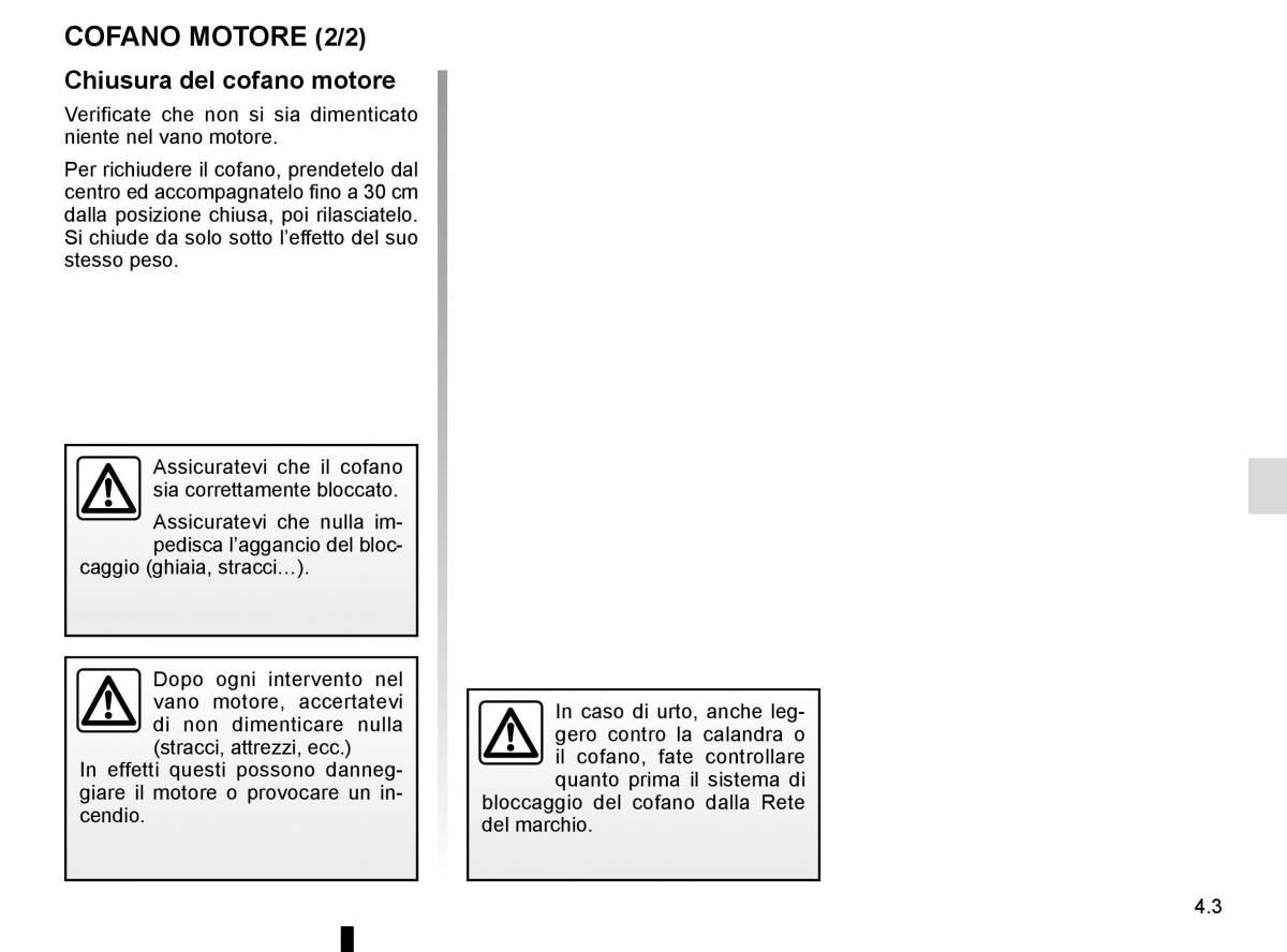 Renault Scenic III 3 manuale del proprietario / page 185