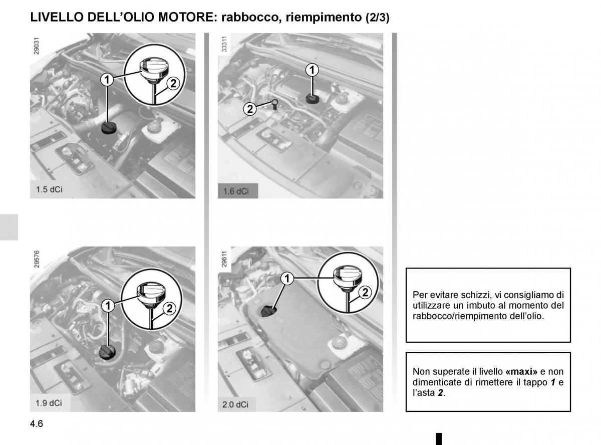 Renault Scenic III 3 manuale del proprietario / page 188