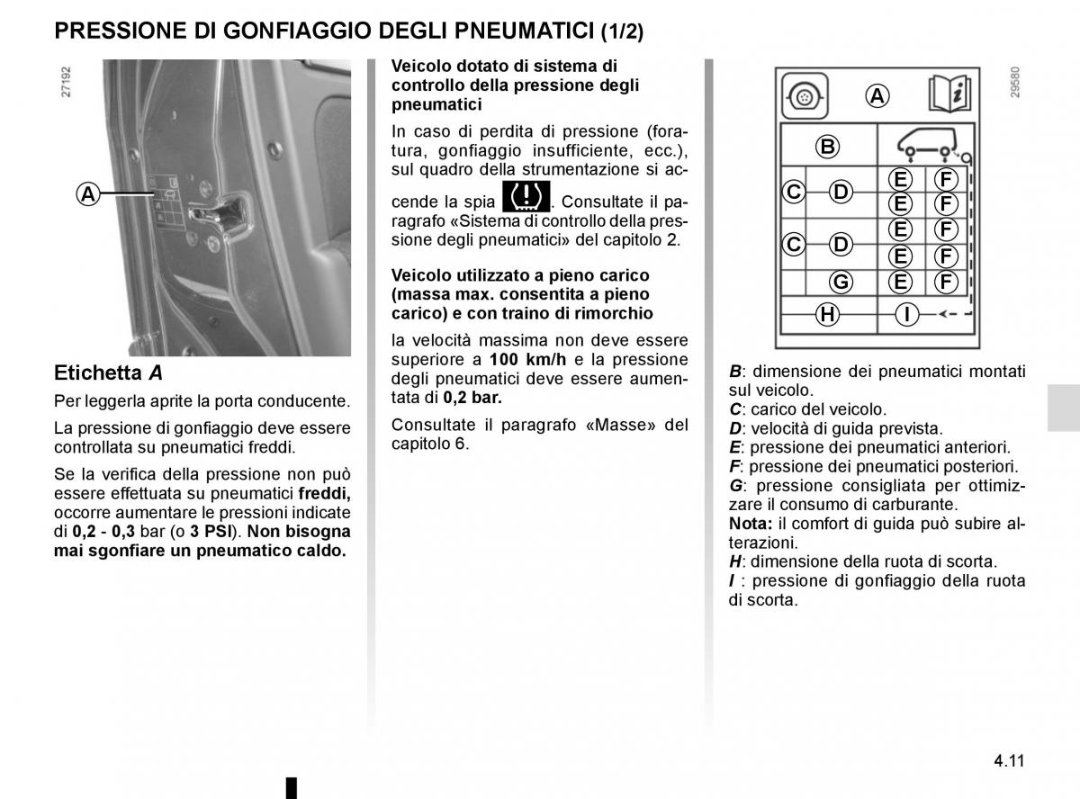 Renault Scenic III 3 manuale del proprietario / page 193