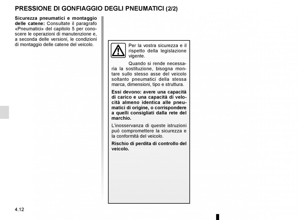 Renault Scenic III 3 manuale del proprietario / page 194