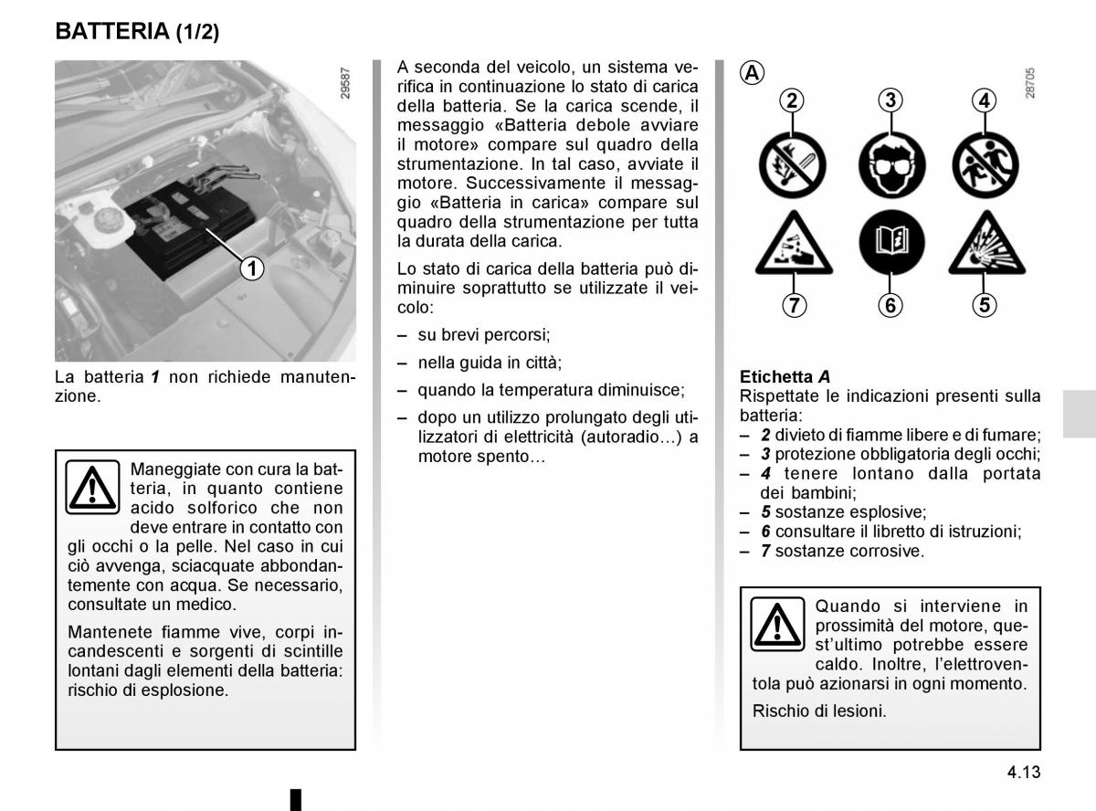 Renault Scenic III 3 manuale del proprietario / page 195