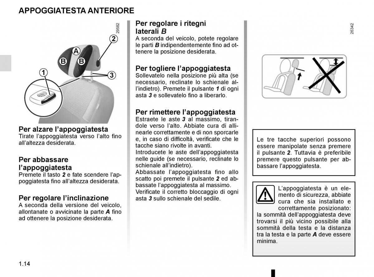 Renault Scenic III 3 manuale del proprietario / page 20