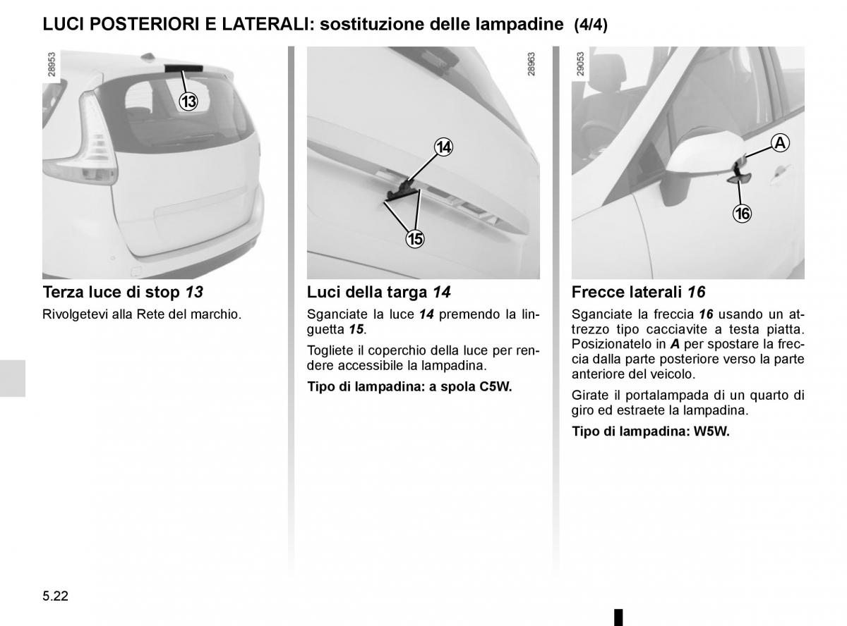 Renault Scenic III 3 manuale del proprietario / page 222