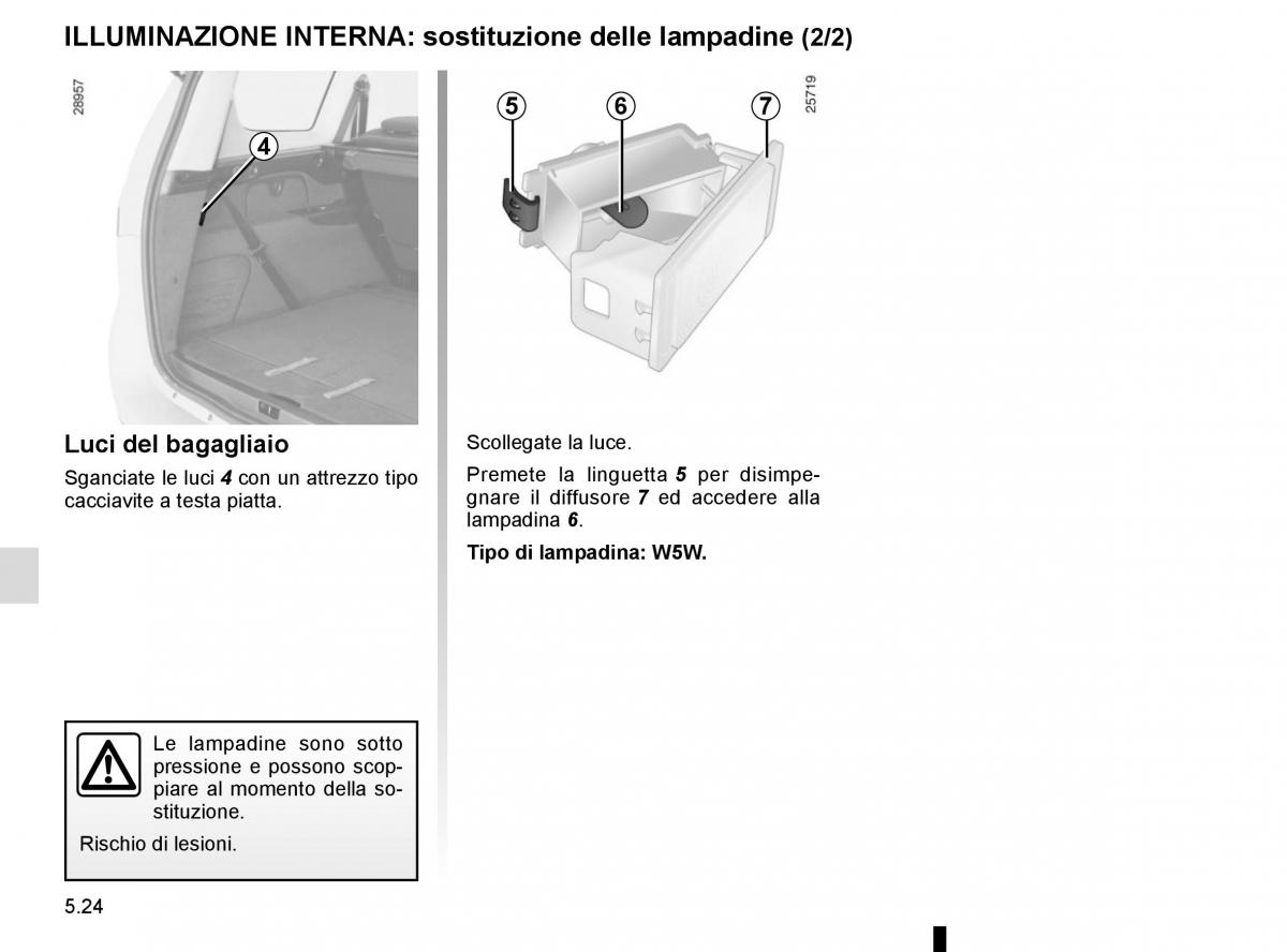 Renault Scenic III 3 manuale del proprietario / page 224