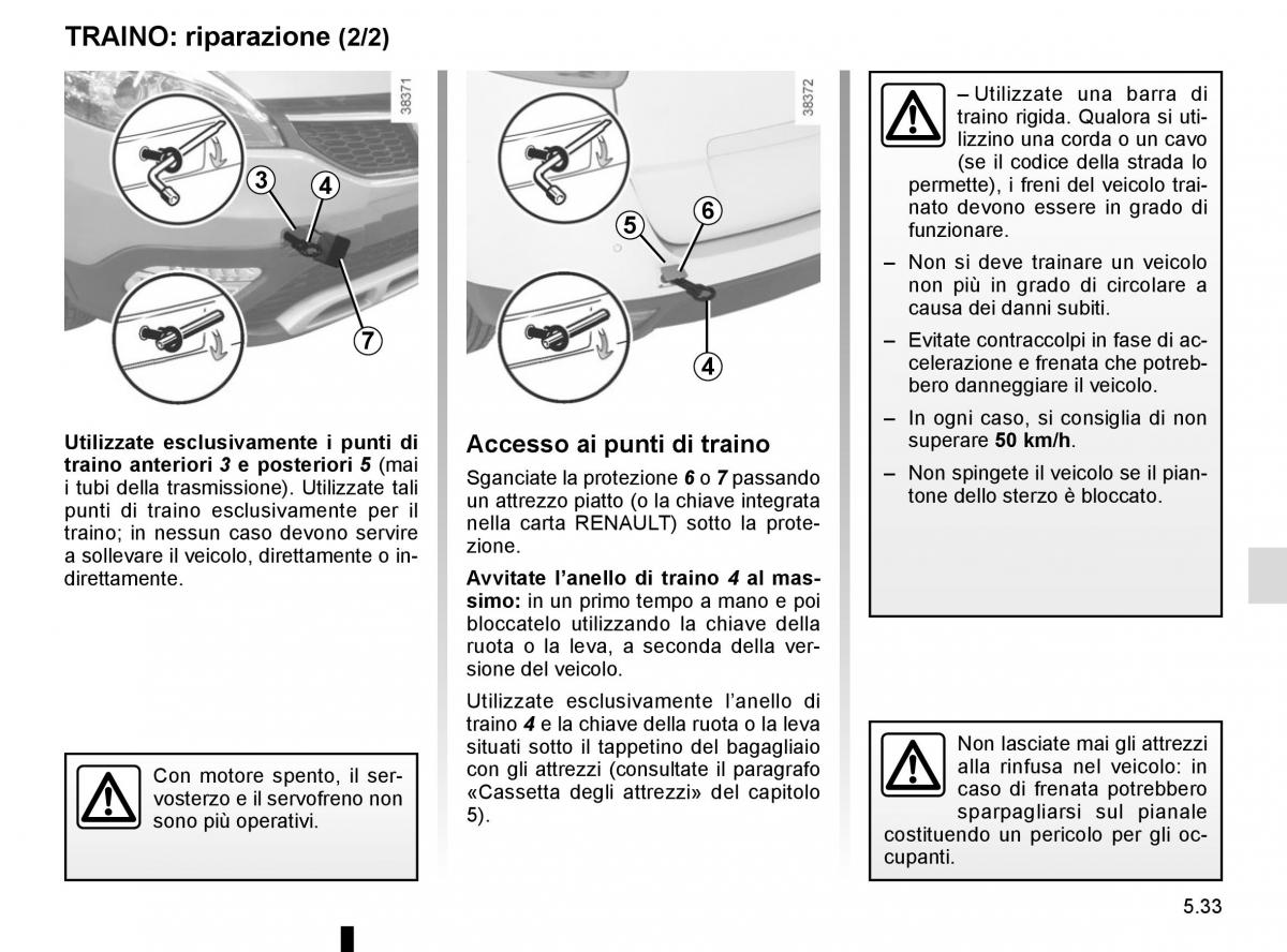 Renault Scenic III 3 manuale del proprietario / page 233